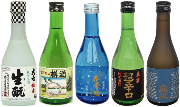 全国の日本酒　300ml飲み比べ5本セット