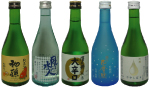 （送料・ギフトラッピング無料）全国の日本酒　吟醸・純米　300ml飲み比べ5本セット