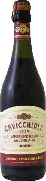 スパークリングワイン カビッキオーリ ランブルスコ ロッソ ドルチェ 赤 750ml